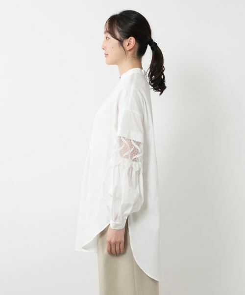 NEMIKA / ネミカ シャツ・ブラウス | レーススリーブブラウス【Lallia Mu】 | 詳細8
