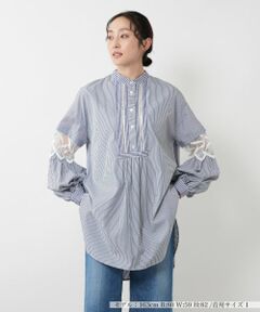 NEMIKA / ネミカ シャツ・ブラウス | レーススリーブブラウス【Lallia Mu】