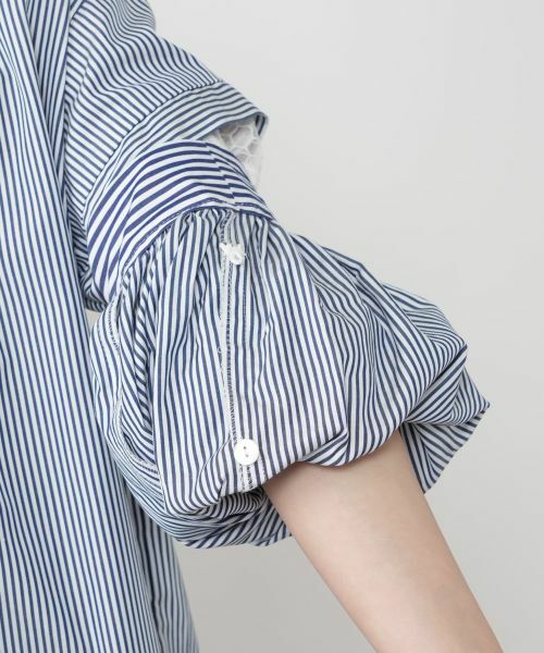 NEMIKA / ネミカ シャツ・ブラウス | レーススリーブブラウス【Lallia Mu】 | 詳細11