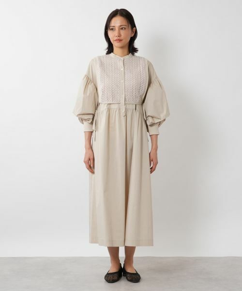 NEMIKA / ネミカ ドレス | レースディテールワンピース【Lallia Mu】 | 詳細11