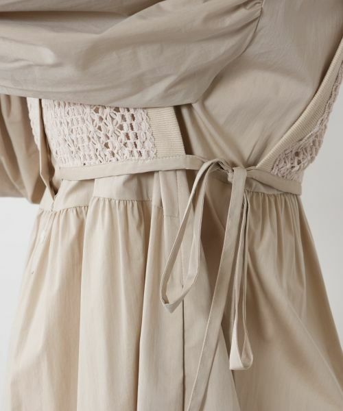 NEMIKA / ネミカ ドレス | レースディテールワンピース【Lallia Mu】 | 詳細20