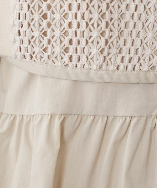 NEMIKA / ネミカ ドレス | レースディテールワンピース【Lallia Mu】 | 詳細22