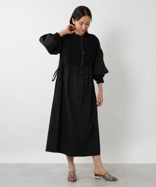 NEMIKA / ネミカ ドレス | レースディテールワンピース【Lallia Mu】 | 詳細4