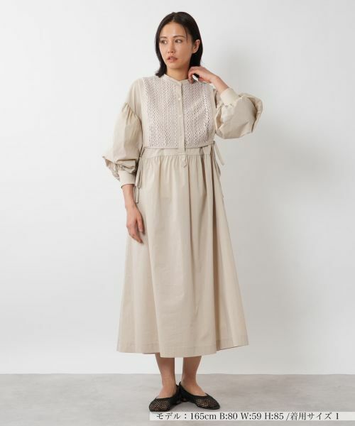 NEMIKA / ネミカ ドレス | レースディテールワンピース【Lallia Mu】 | 詳細7