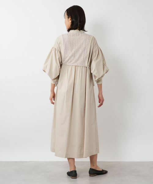 NEMIKA / ネミカ ドレス | レースディテールワンピース【Lallia Mu】 | 詳細9