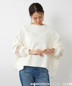 NEMIKA / ネミカ カットソー | シアーデザインプルオーバー【Lallia Mu】