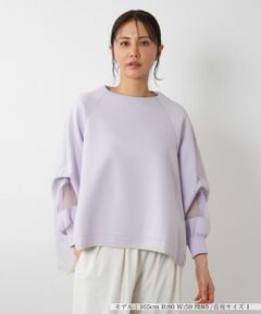 NEMIKA / ネミカ カットソー | シアーデザインプルオーバー【Lallia Mu】