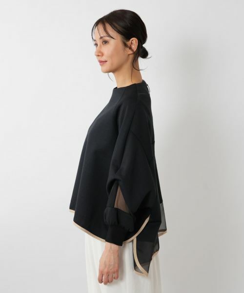 NEMIKA / ネミカ カットソー | シアーデザインプルオーバー【Lallia Mu】 | 詳細11