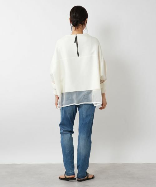 NEMIKA / ネミカ カットソー | シアーデザインプルオーバー【Lallia Mu】 | 詳細6