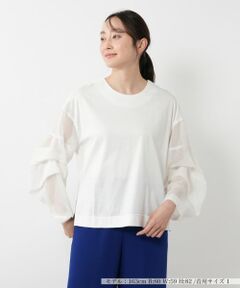 NEMIKA / ネミカ カットソー | シアースリーブトップス【Lallia Mu】