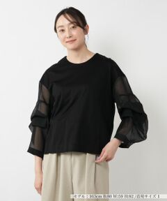 NEMIKA / ネミカ カットソー | シアースリーブトップス【Lallia Mu】