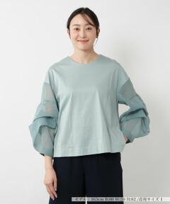 NEMIKA / ネミカ カットソー | シアースリーブトップス【Lallia Mu】