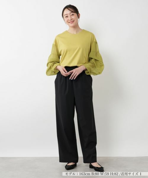 NEMIKA / ネミカ カットソー | シアースリーブトップス【Lallia Mu】 | 詳細10