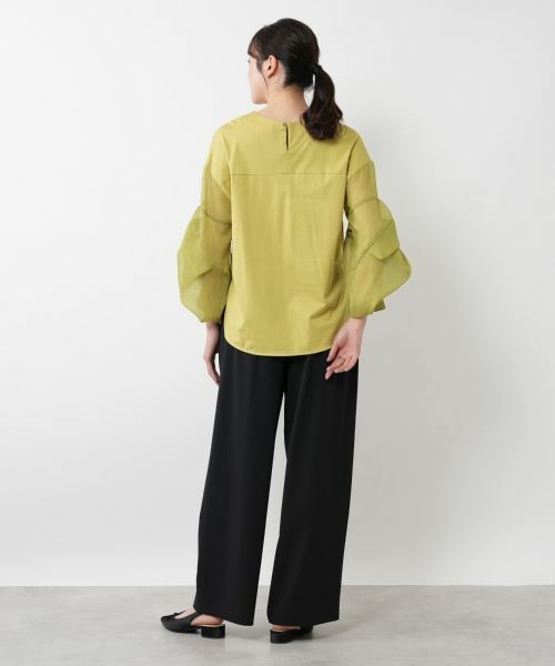 NEMIKA / ネミカ カットソー | シアースリーブトップス【Lallia Mu】 | 詳細12