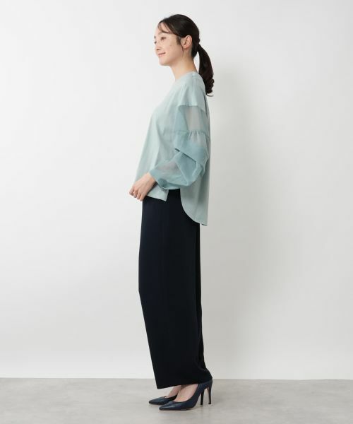 NEMIKA / ネミカ カットソー | シアースリーブトップス【Lallia Mu】 | 詳細5