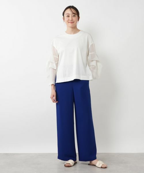 NEMIKA / ネミカ カットソー | シアースリーブトップス【Lallia Mu】 | 詳細7