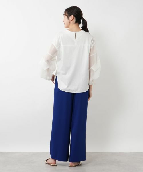 NEMIKA / ネミカ カットソー | シアースリーブトップス【Lallia Mu】 | 詳細9