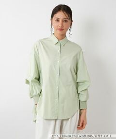 NEMIKA / ネミカ シャツ・ブラウス | バックプリーツデザインシャツ【Lallia Mu】