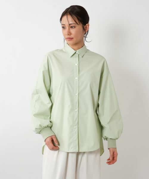 NEMIKA / ネミカ シャツ・ブラウス | バックプリーツデザインシャツ【Lallia Mu】 | 詳細10