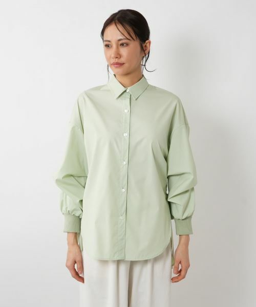 NEMIKA / ネミカ シャツ・ブラウス | バックプリーツデザインシャツ【Lallia Mu】 | 詳細11