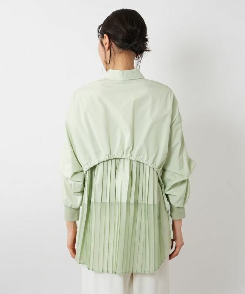 NEMIKA / ネミカ シャツ・ブラウス | バックプリーツデザインシャツ【Lallia Mu】 | 詳細13