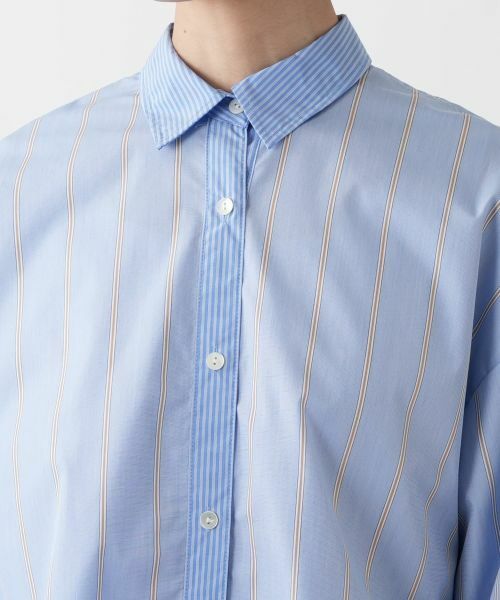 NEMIKA / ネミカ シャツ・ブラウス | バックプリーツストライプシャツ【Lallia Mu】 | 詳細15