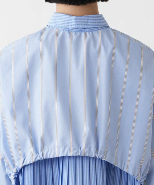 NEMIKA / ネミカ シャツ・ブラウス | バックプリーツストライプシャツ【Lallia Mu】 | 詳細16