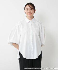 NEMIKA / ネミカ シャツ・ブラウス | 異素材スリーブブラウス【Lallia Mu】