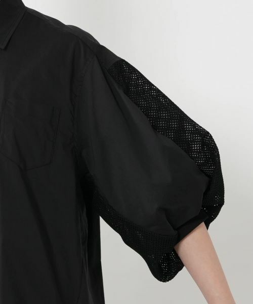 NEMIKA / ネミカ シャツ・ブラウス | 異素材スリーブブラウス【Lallia Mu】 | 詳細12
