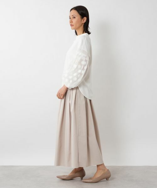 NEMIKA / ネミカ カットソー | ドットスリーブプルオーバー【Lallia Mu】 | 詳細2