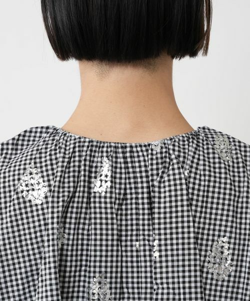 NEMIKA / ネミカ シャツ・ブラウス | ギンガムノースリーブブラウス【ne Quittez pas】 | 詳細8