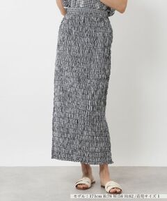 NEMIKA / ネミカ ミニ・ひざ丈スカート | シャーリングロングスカート【ne Quittez pas】