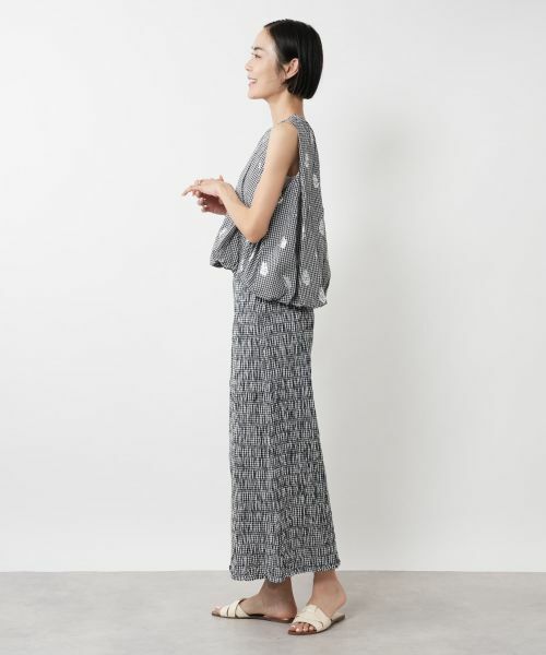 NEMIKA / ネミカ ミニ・ひざ丈スカート | シャーリングロングスカート【ne Quittez pas】 | 詳細2