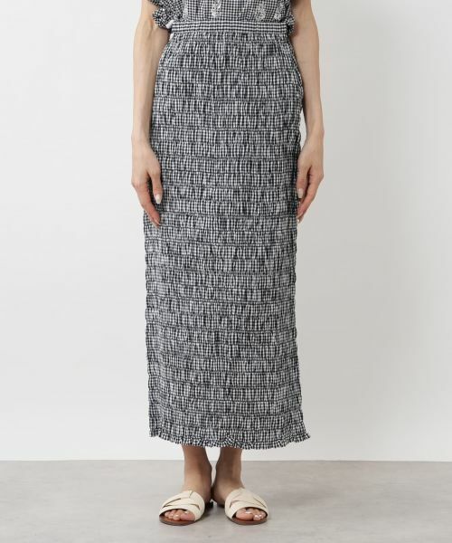 NEMIKA / ネミカ ミニ・ひざ丈スカート | シャーリングロングスカート【ne Quittez pas】 | 詳細4