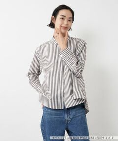 NEMIKA / ネミカ シャツ・ブラウス | ストライプブラウス【DRAWELL】