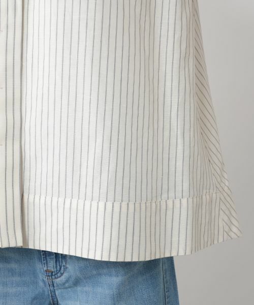 NEMIKA / ネミカ シャツ・ブラウス | ストライプブラウス【DRAWELL】 | 詳細16