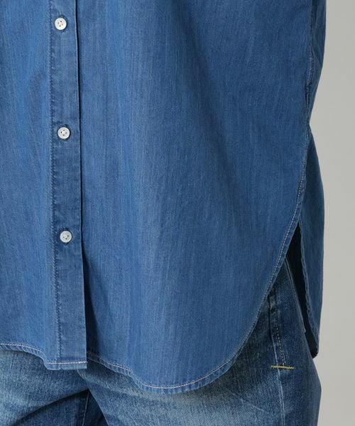 NEMIKA / ネミカ シャツ・ブラウス | バックボタンデニムシャツ【YANUK】 | 詳細11