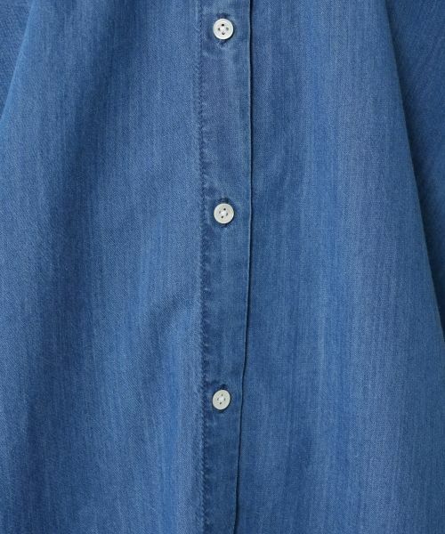 NEMIKA / ネミカ シャツ・ブラウス | バックボタンデニムシャツ【YANUK】 | 詳細12