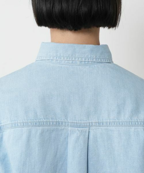NEMIKA / ネミカ シャツ・ブラウス | クロップドデニムシャツ【YANUK】 | 詳細8