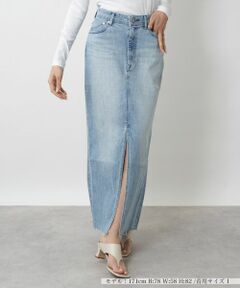 NEMIKA / ネミカ ミニ・ひざ丈スカート | フロントスリットデニムスカート【YANUK】