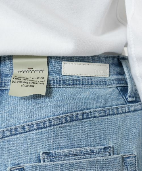 NEMIKA / ネミカ ミニ・ひざ丈スカート | フロントスリットデニムスカート【YANUK】 | 詳細10