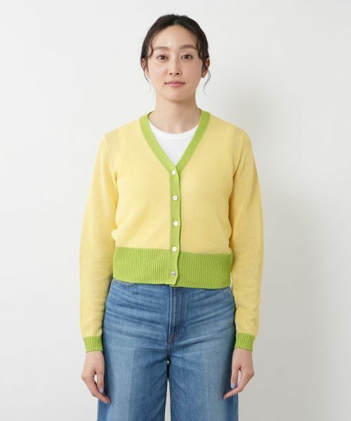 NEMIKA / ネミカ カーディガン・ボレロ | 配色リブカーディガン【NEMIKA】 | 詳細14