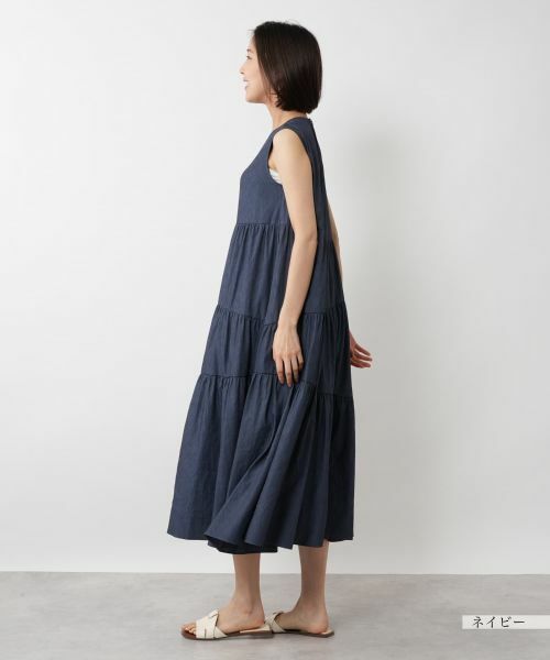 NEMIKA / ネミカ ドレス | ノースリーブティアードワンピース【NEMIKA】 | 詳細5