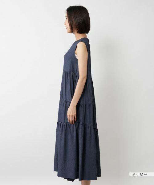 NEMIKA / ネミカ ドレス | ノースリーブティアードワンピース【NEMIKA】 | 詳細8