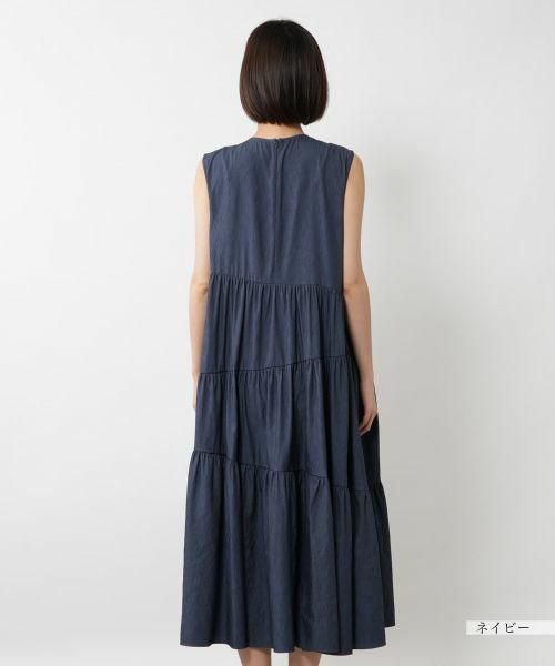 NEMIKA / ネミカ ドレス | ノースリーブティアードワンピース【NEMIKA】 | 詳細9
