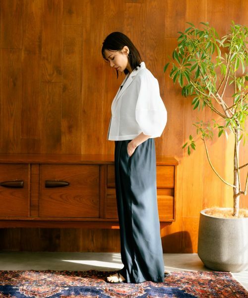 NEMIKA / ネミカ テーラードジャケット | シアーショートジャケット【NEMIKA】 | 詳細11