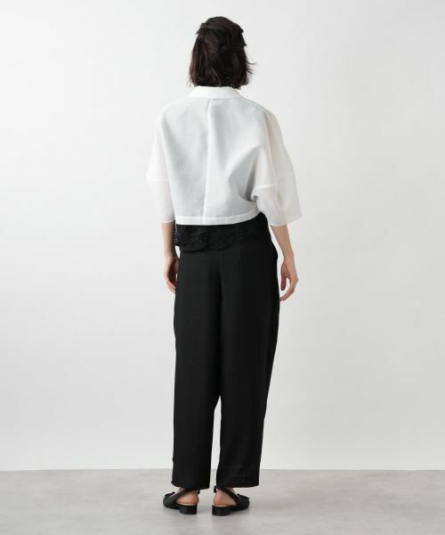 NEMIKA / ネミカ テーラードジャケット | シアーショートジャケット【NEMIKA】 | 詳細16