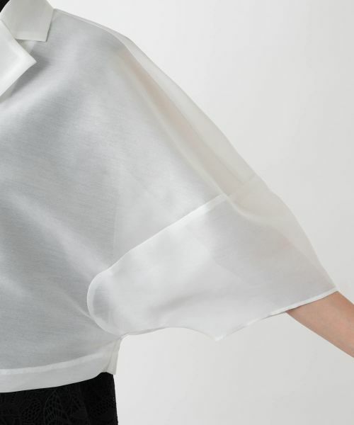 NEMIKA / ネミカ テーラードジャケット | シアーショートジャケット【NEMIKA】 | 詳細22