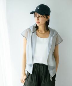 NEMIKA / ネミカ テーラードジャケット | シアーフードジップベスト【NEMIKA】