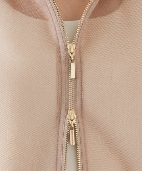NEMIKA / ネミカ テーラードジャケット | シアーフードジップベスト【NEMIKA】 | 詳細14